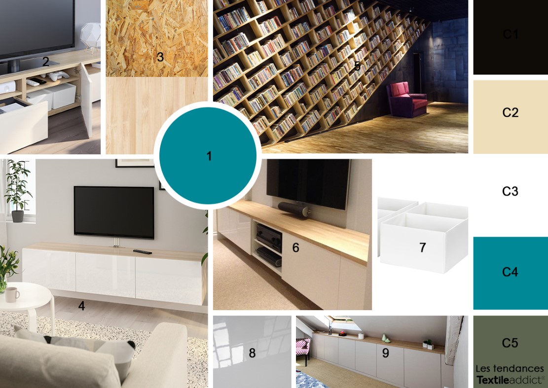 BlueRoom moodboard 2
